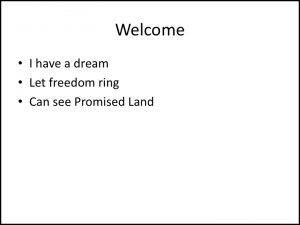 MLK Presentation